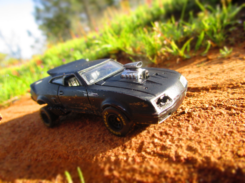 Illustration for article titled Mad Max: Custom HotWheels Interceptor.